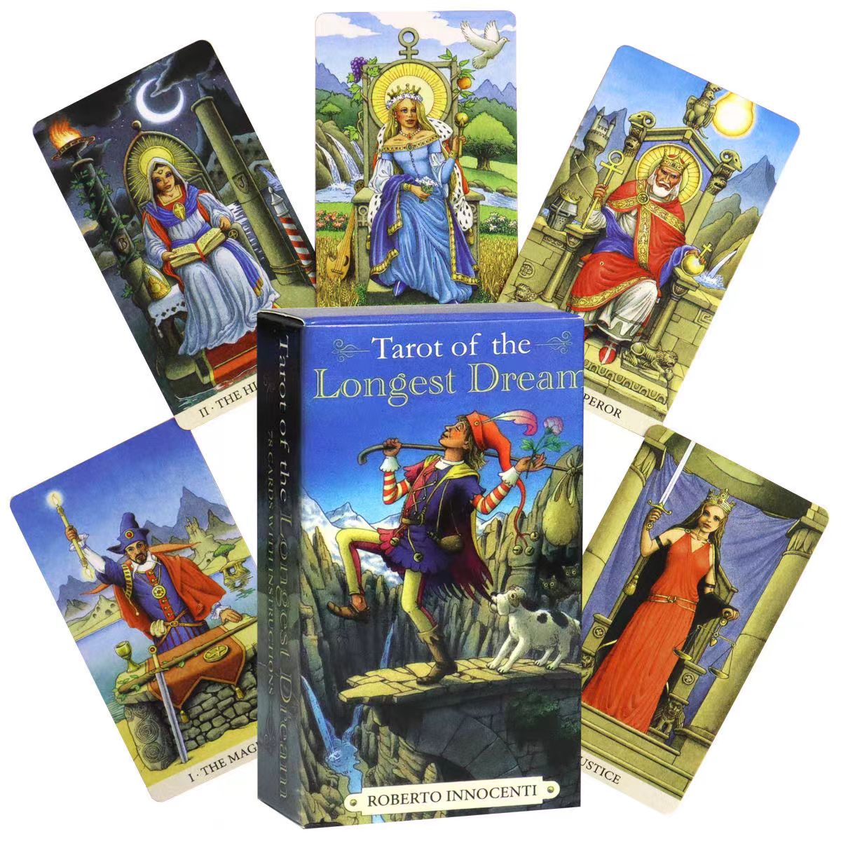 78 Longest Dream Cards With Gu - Tarot Deck With Guidebook 评论和价格