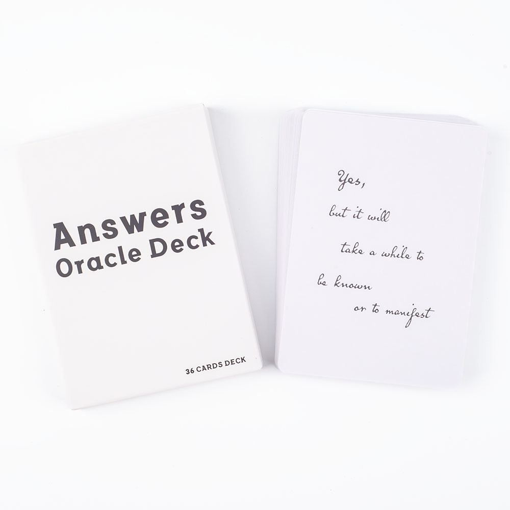 Answers Oracle Deck 36 Cards M - Tarot Deck With Guidebook 评论和价格