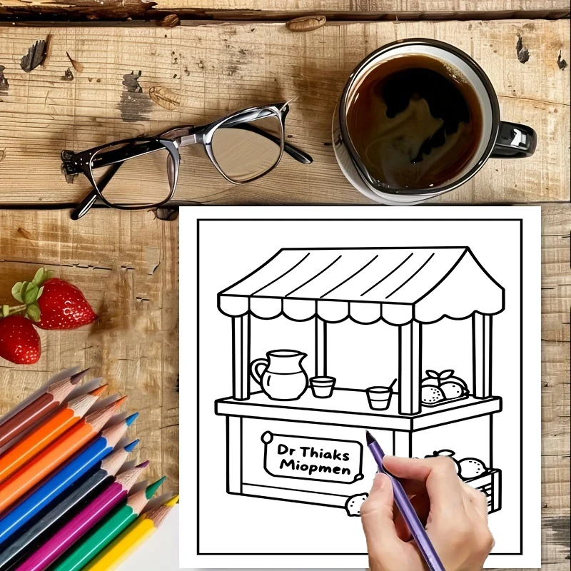 Coloring Book Little Spaces fo - Adult Coloring Book Stress Relief 评论和价格