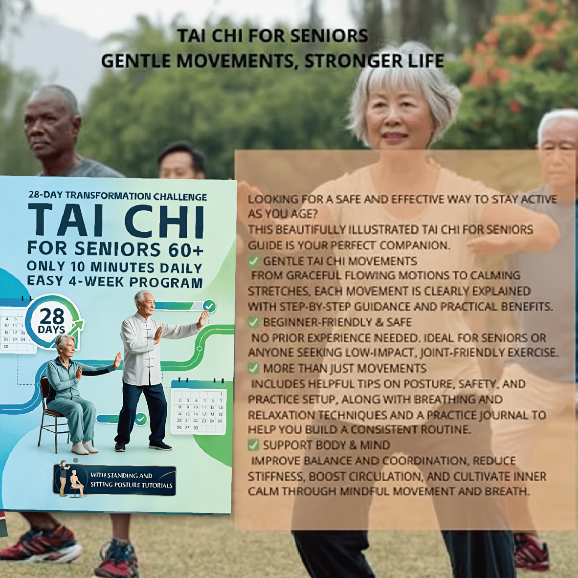 Tai Chi Fitness Manual Book fo - Books 评论和价格