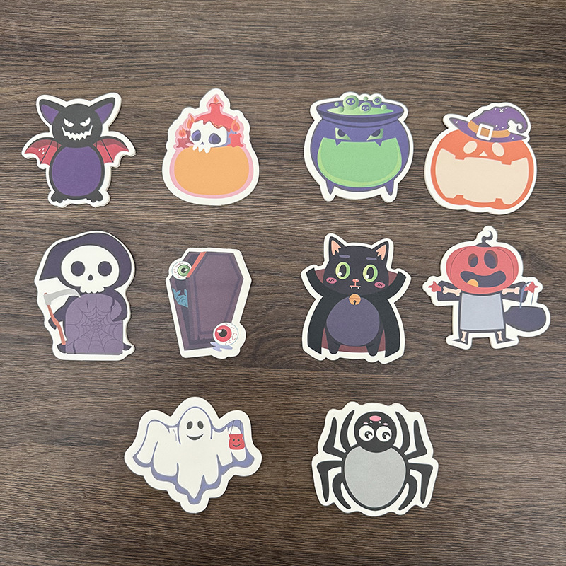 200Pages Halloween Theme Memo  - Stationery Books 评论和价格
