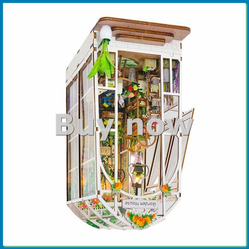 Book Nook Kit DIY Miniature Ho - Books 评论和价格