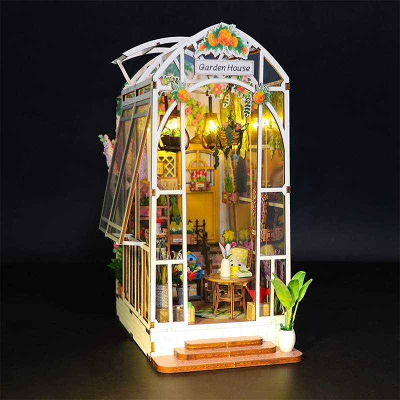 Book Nook Kit DIY Miniature Ho - Books 评论和价格