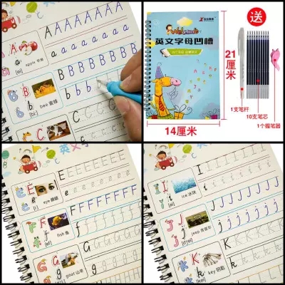 26 English Letters Chinese Cal - Chinese Calligraphy Practice Book 评论和价格