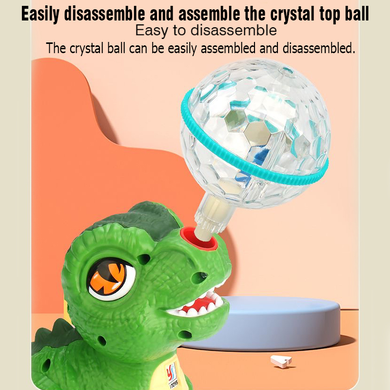 Electric Dinosaur Top Ball Toy - Music 评论和价格