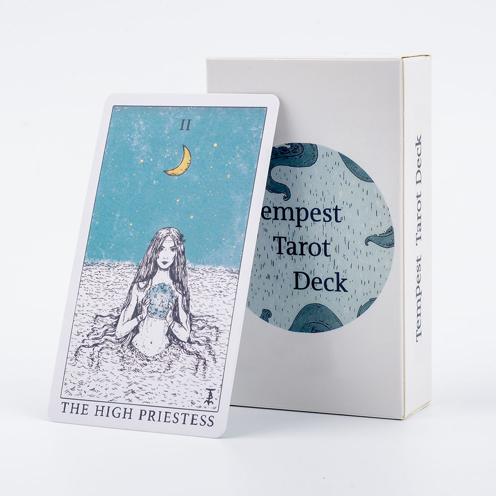 Ocean Themed Tempest Tarot  De - Tarot Deck With Guidebook 评论和价格