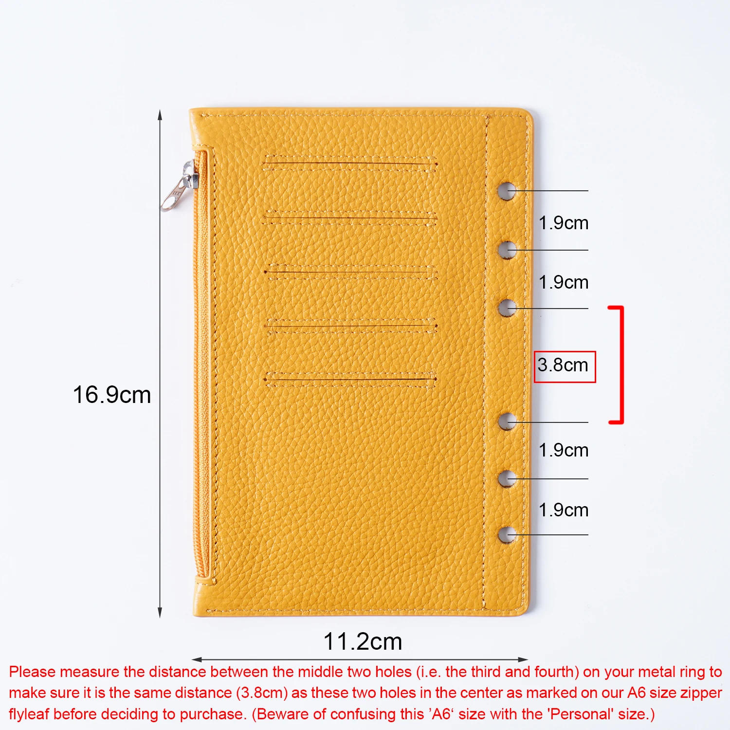 Moterm Zipper Flyleaf for A6 S - Vintage Leather Journal Notebook 评论和价格